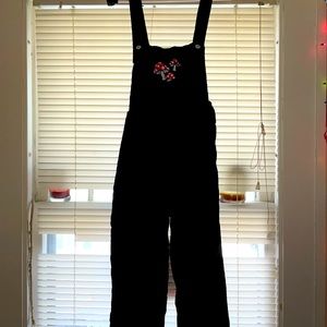 Overalls, medium, 23 inches.